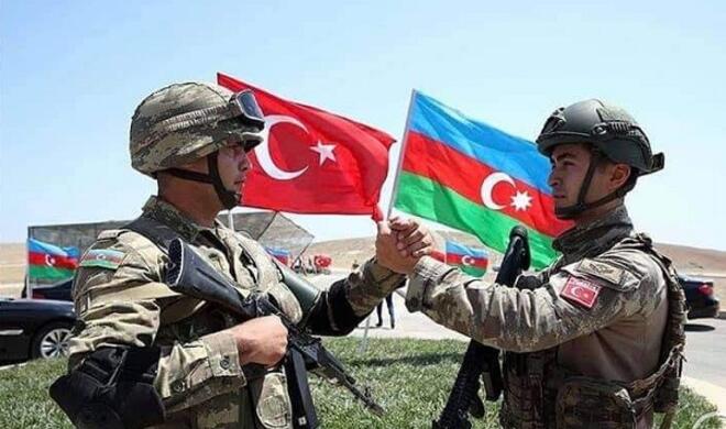 وزارت دفاع ترکیه ویدیویی از رزمایش در نخجوان منتشر کرد