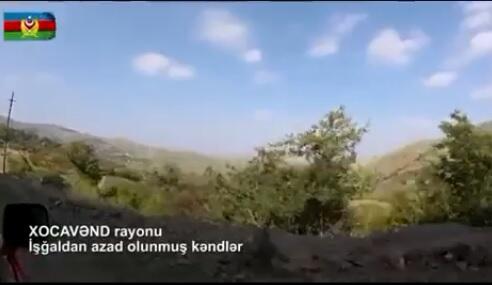 Xocavəndin işğaldan azad olunan kəndləri - Video