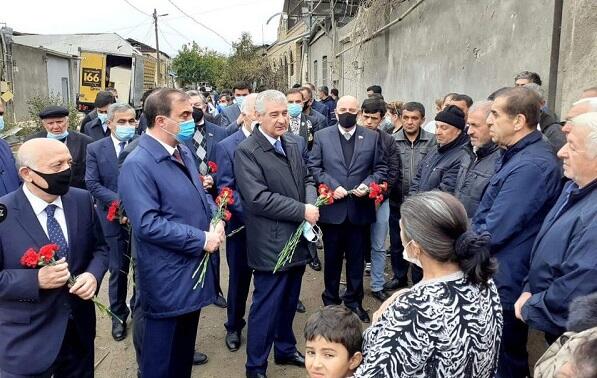 The Deputy Prime Minister in Ganja -