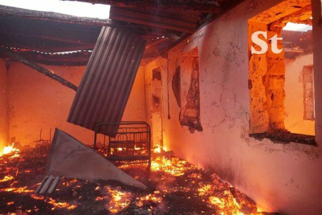 Ucarda qəribə olay: yanğını söndürməyə polislər getdi