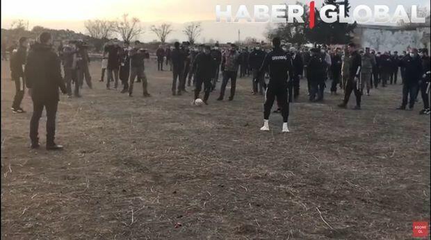 "Qarabağ" 27 il sonra "İmarət"də meydana çıxdı - Video