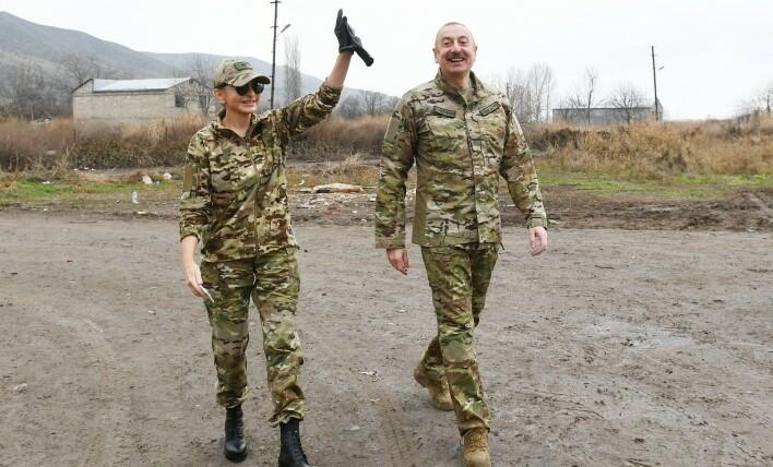 Mehriban Aliyeva shared footage from Jabrayil -