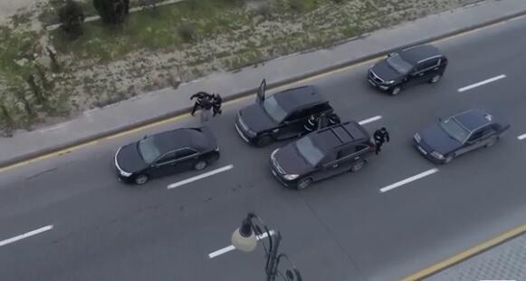 “Lənd Rover” idarə edən narkokuryer saxlanıldı - Anbaan video