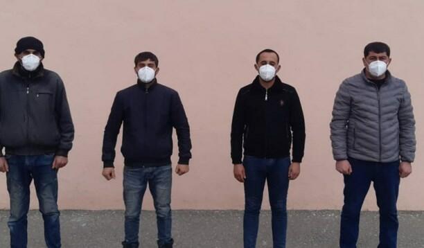 Talış kəndinə qanunsuz getmək istəyənlər saxlanıldı - Foto