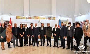 Nazir İstanbulda azərbaycanlı incəsənət xadimləri ilə görüşdü