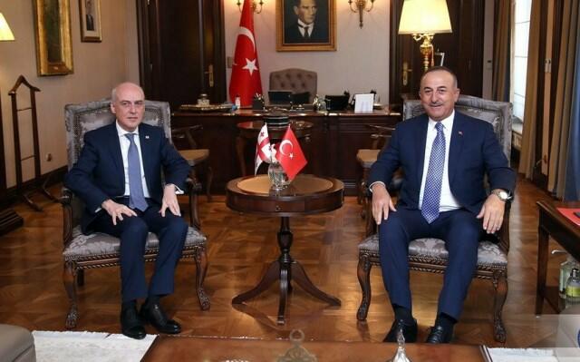 Cavushoghlu met with the Georgian counterpart