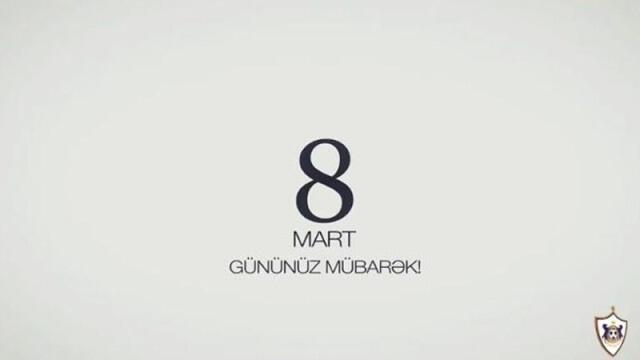 “Qarabağ”dan 8 Mart təbriki - Video