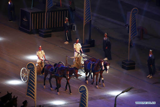 A parade of pharaohs was held in Egypt -