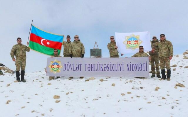 DTX əməkdaşları “Heydər zirvəsi”ndə - Foto