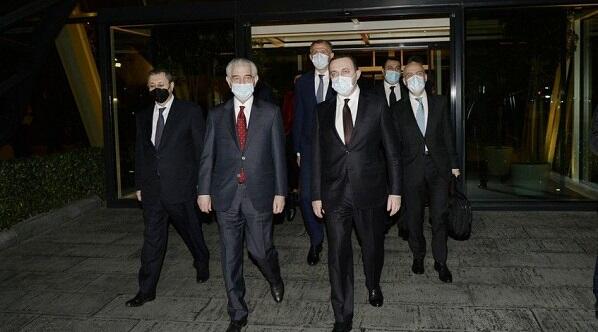 Qaribaşvilinin Azərbaycan səfəri başa çatdı