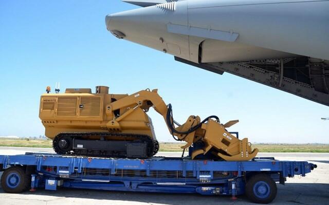 New military equipment brought from Turkey -