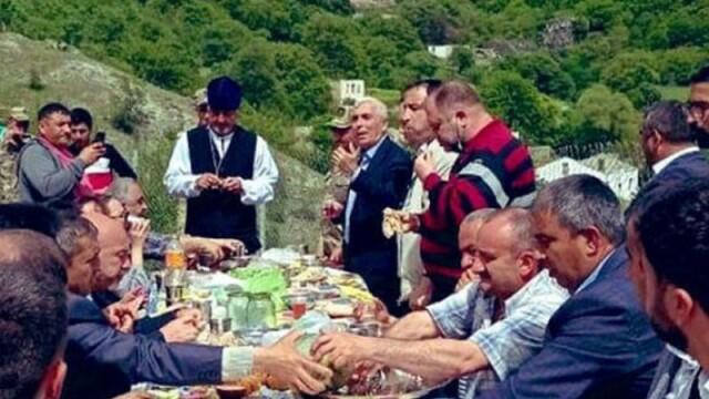 Festival view from Kalbajar -