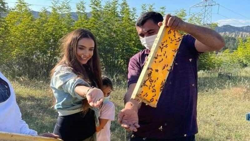 Leyla Aliyeva shared about beekeepers -