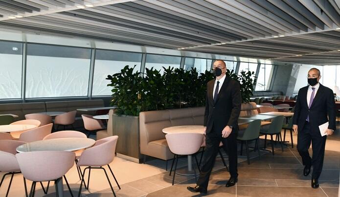 Presidential at the new building of the Ministry -