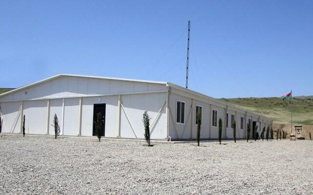 A new military unit in Aghdam -