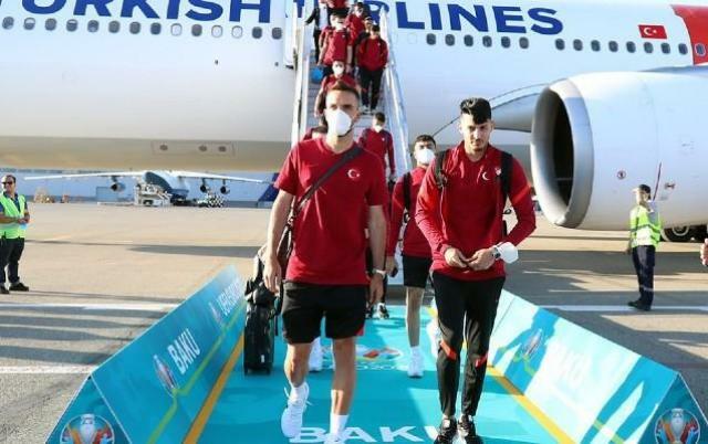 Turkish national team in Baku -