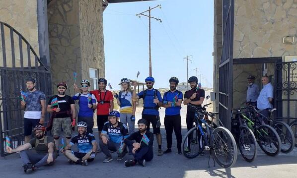 Bakıdan Abşeron milli parkına velosiped yürüşü keçirildi