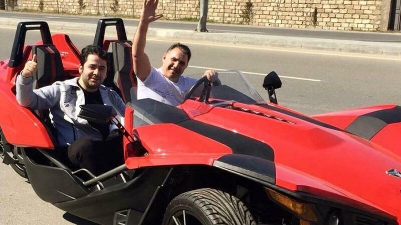 Ədalət Şükürovun 28 minlik motosikleti - Foto