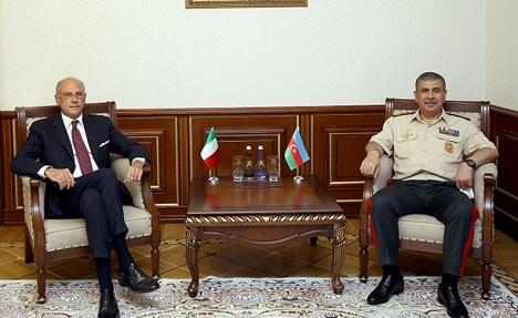 Zakir Hasanov met with the new Italian ambassador -