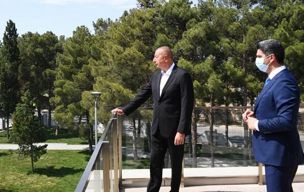 The President inaugurated in Naftalan -