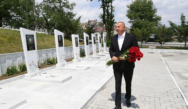 Ilham Aliyev in Dashkasan -