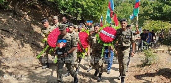 Our soldier who died in the accident was buried