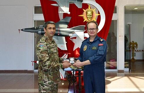 Our military attaché at the "TurAz Shahini - 2021" training