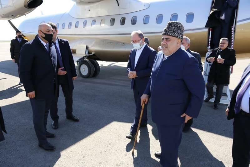 Azerbaijan and Turkey religious leaders left for Karabakh