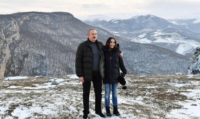 The President presented Leyla Aliyeva's work to Rama