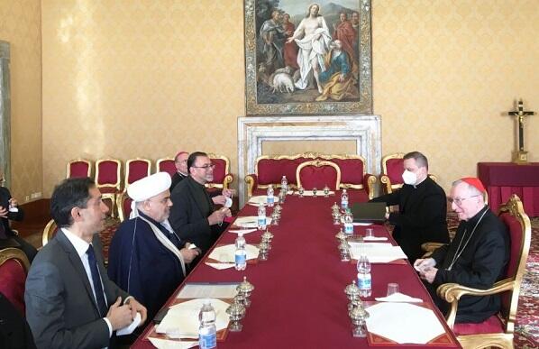 Sheikh met with Vatican Secretary of State