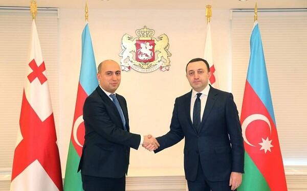 Emin Əmrullayev Qaribaşvili ilə görüşdü