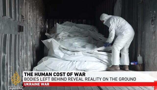 Ukrayna daha 1200 cəsədi təhvil aldı