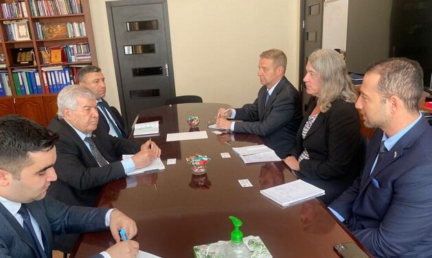 Sabir Rustamkhanli met with US diplomats