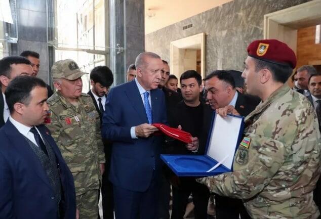 Gazi's gift to Erdogan was on the agenda -