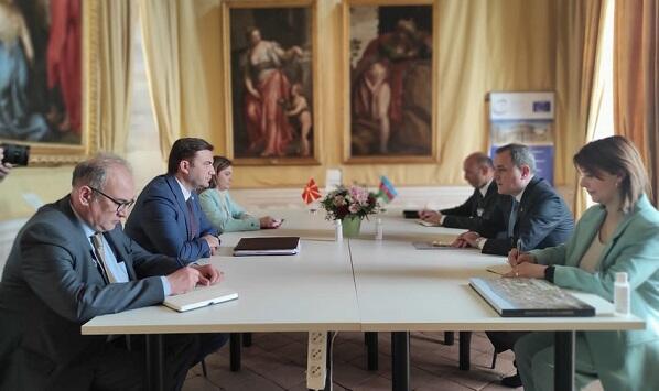 Bayramov met with the FM of Northern Macedonia