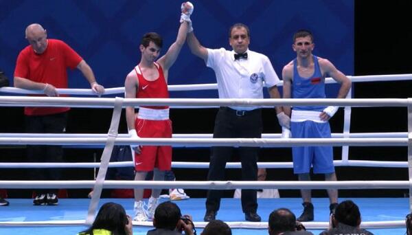 Azərbaycanlı boksçu ermənini məğlub etdi  - Foto