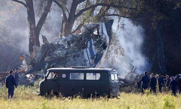 В России ИЛ-76 потерпел крушение, есть погибшие