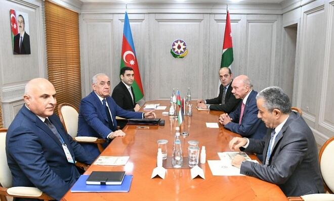 Əli Əsədov İordaniya Senatının sədri ilə görüşdü