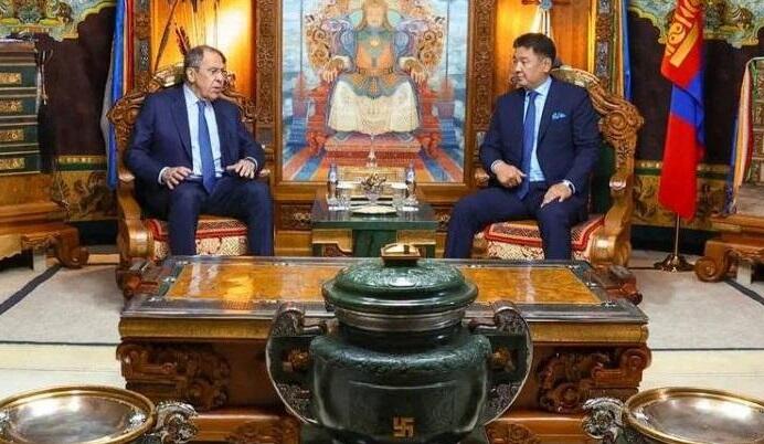 Lavrovu Monqolustanda bu cür qarşıladılar – Foto