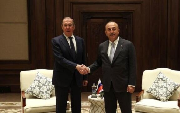 Çavuşoğlu və Lavrov görüşdü - Foto