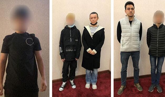 Qala divarlarını yazanlar polis bölməsinə aparıldı - Foto
