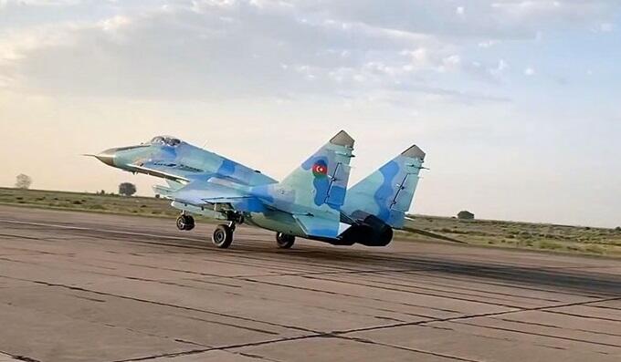 Training of fighters and helicopters has begun -
