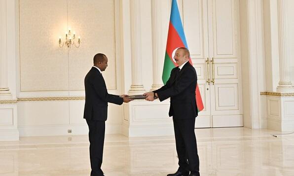 President received Rwanda's new ambassador