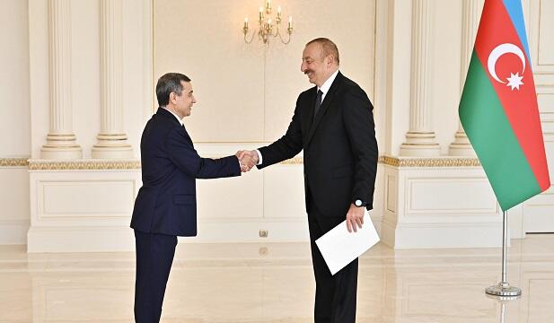 The President accepted Elyasov's credentials
