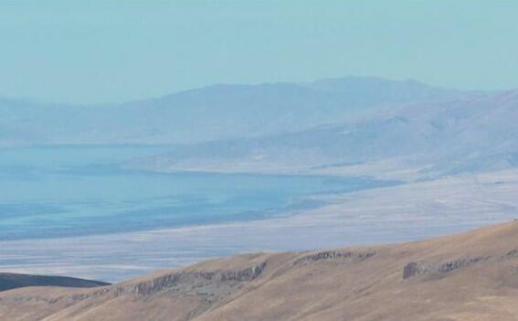 Göyçə gölündə möhtəşəm qış mənzərəsi... - Video