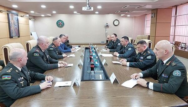 Керим Велиев встретился с грузинским генералом