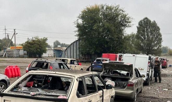 Russian drone strike on Zaporizhzhia kills one