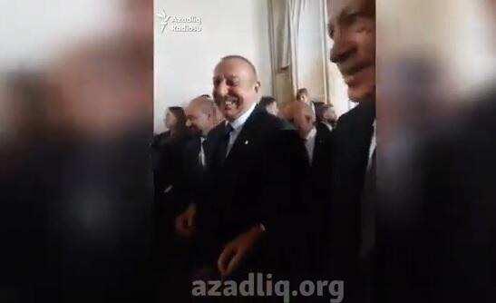 Əliyevdən "Azadlığ"ın müxbirinə: Sorosa de ki… - Video