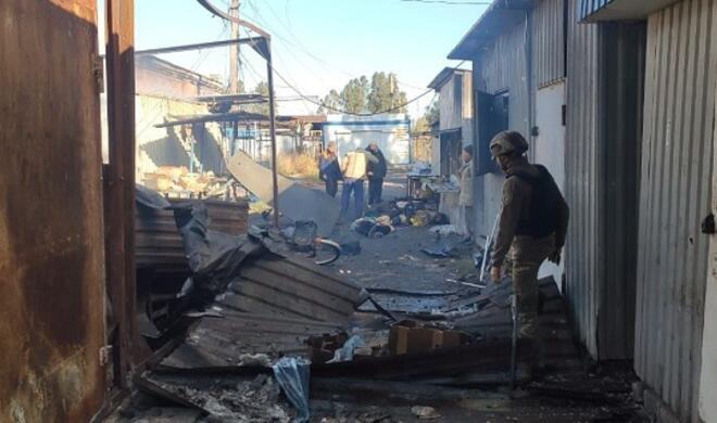Russians attacked a market in Nikopol, five killed