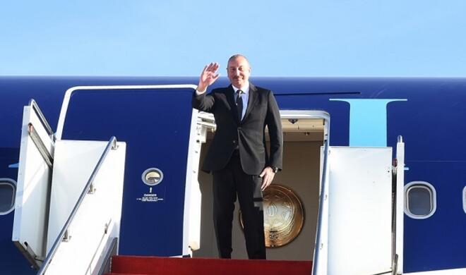 Завершился визит Ильхама Алиева в США